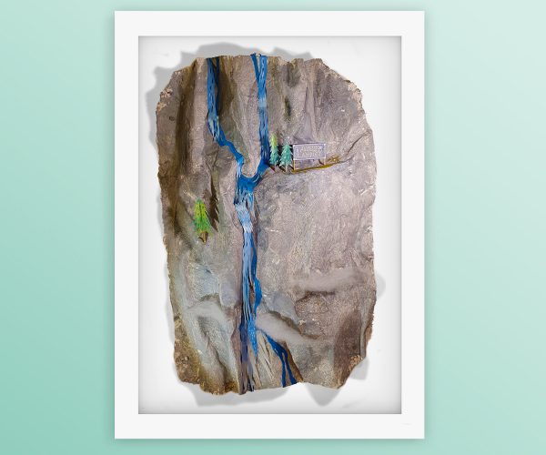 Angel´s Landing, Papierrelief